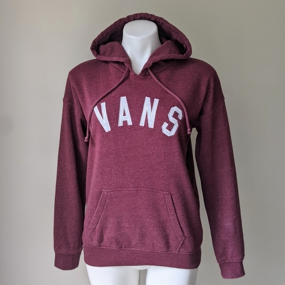 VANS Arched Logo Sporty Pullover Hoodie XS - Picture 3 of 7